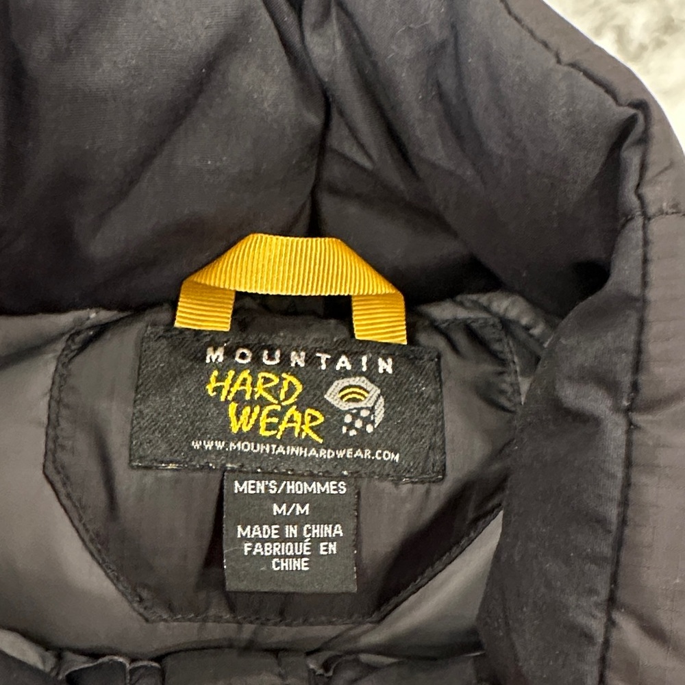 Mountain Hardwear Men's Black 360 Sub Zero Puffer Vest - Picture 2 of 4